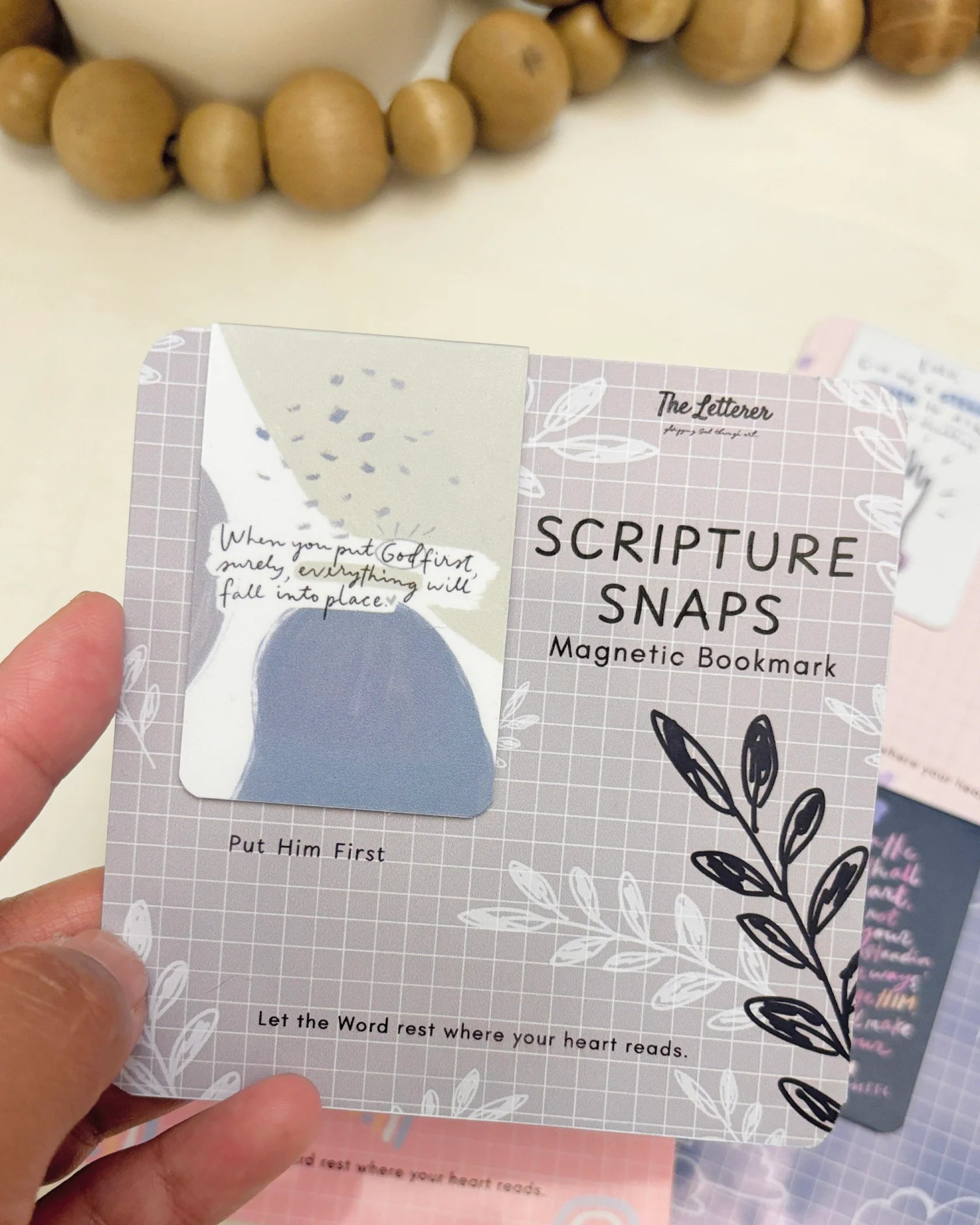 Scripture Snaps Magnetic Bookmark