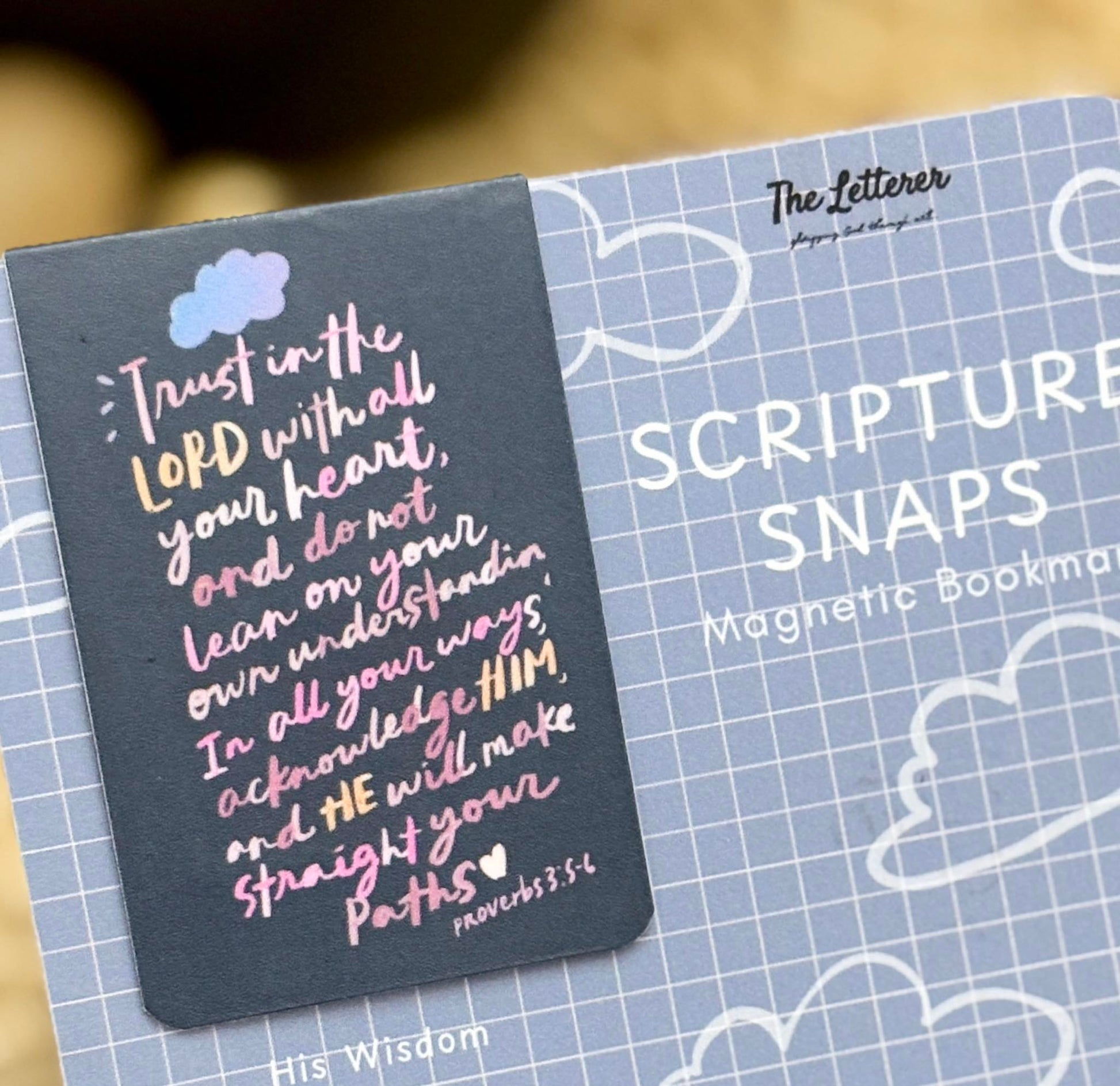 Scripture Snaps Magnetic Bookmark