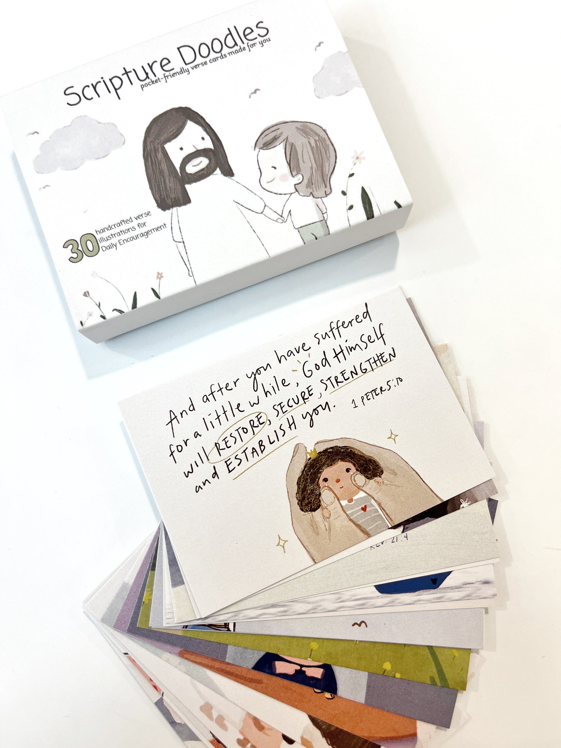 Scripture Doodles (Pocket-friendly Verse Cards)