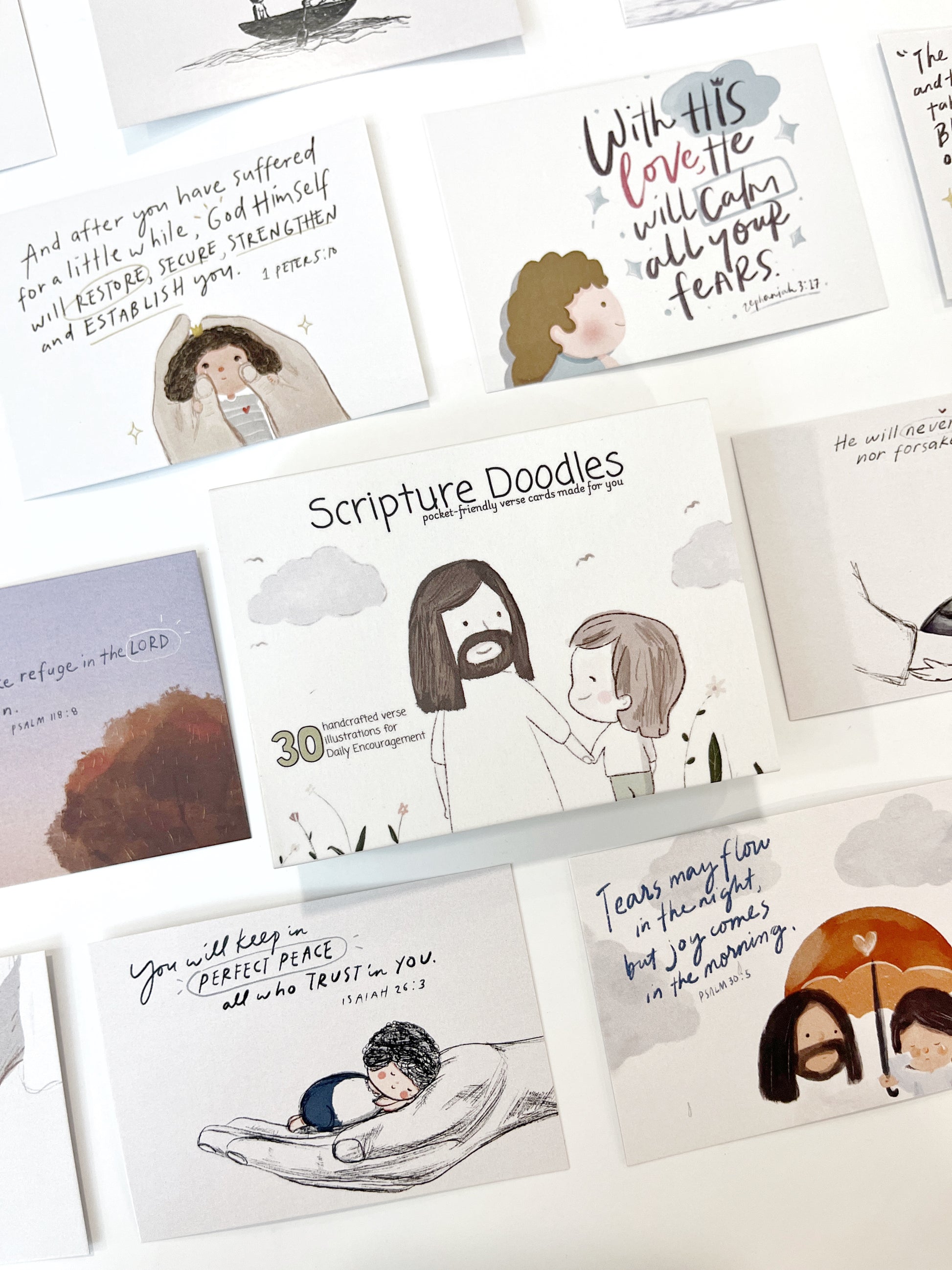 Scripture Doodles (Pocket-friendly Verse Cards)