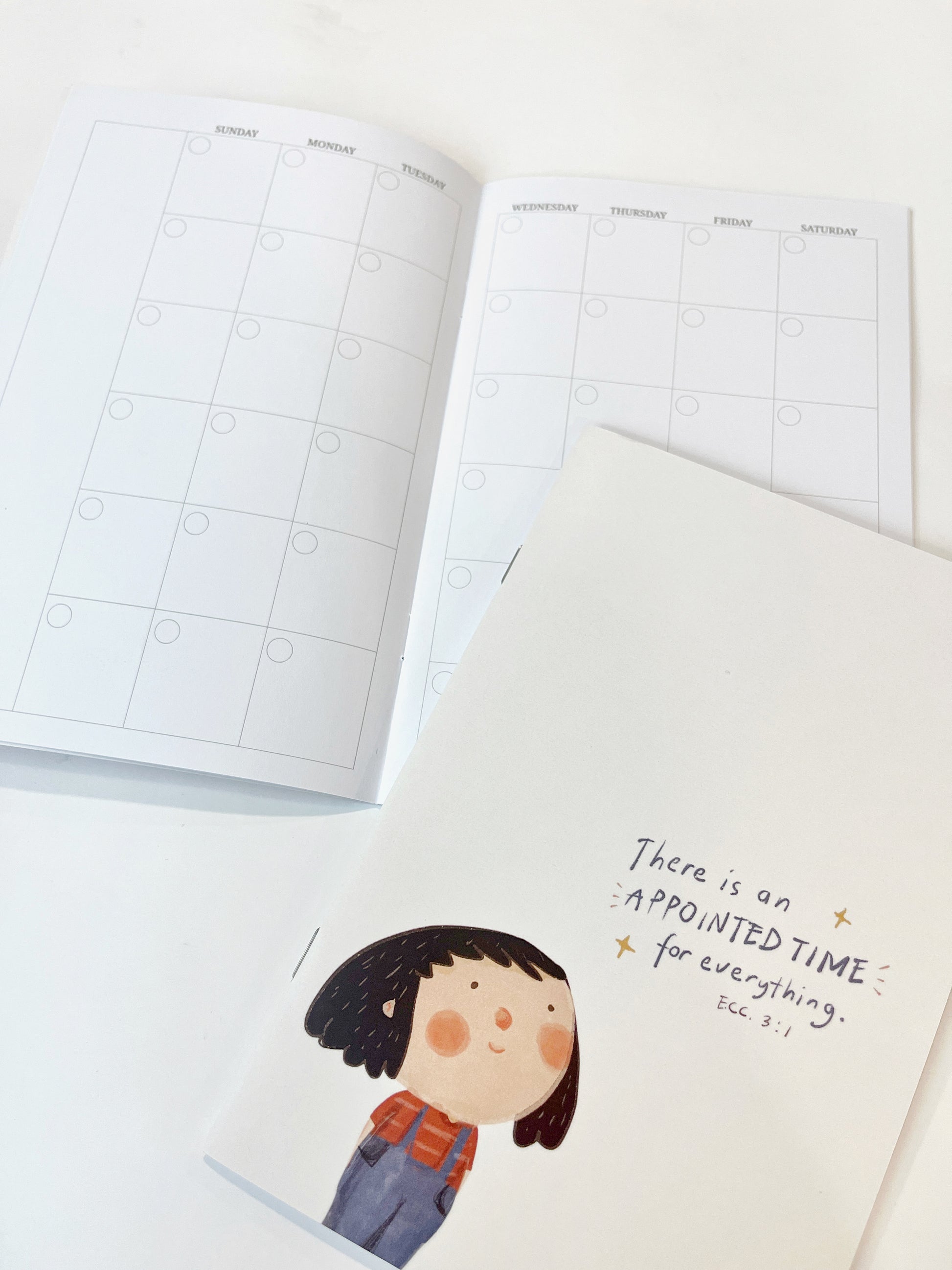 The Letterer Undated Monthly Planner – Planner on the Go!