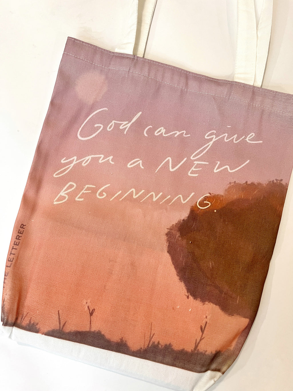 The Letterer Faith-Inspired Tote Bag (10 Designs Available)