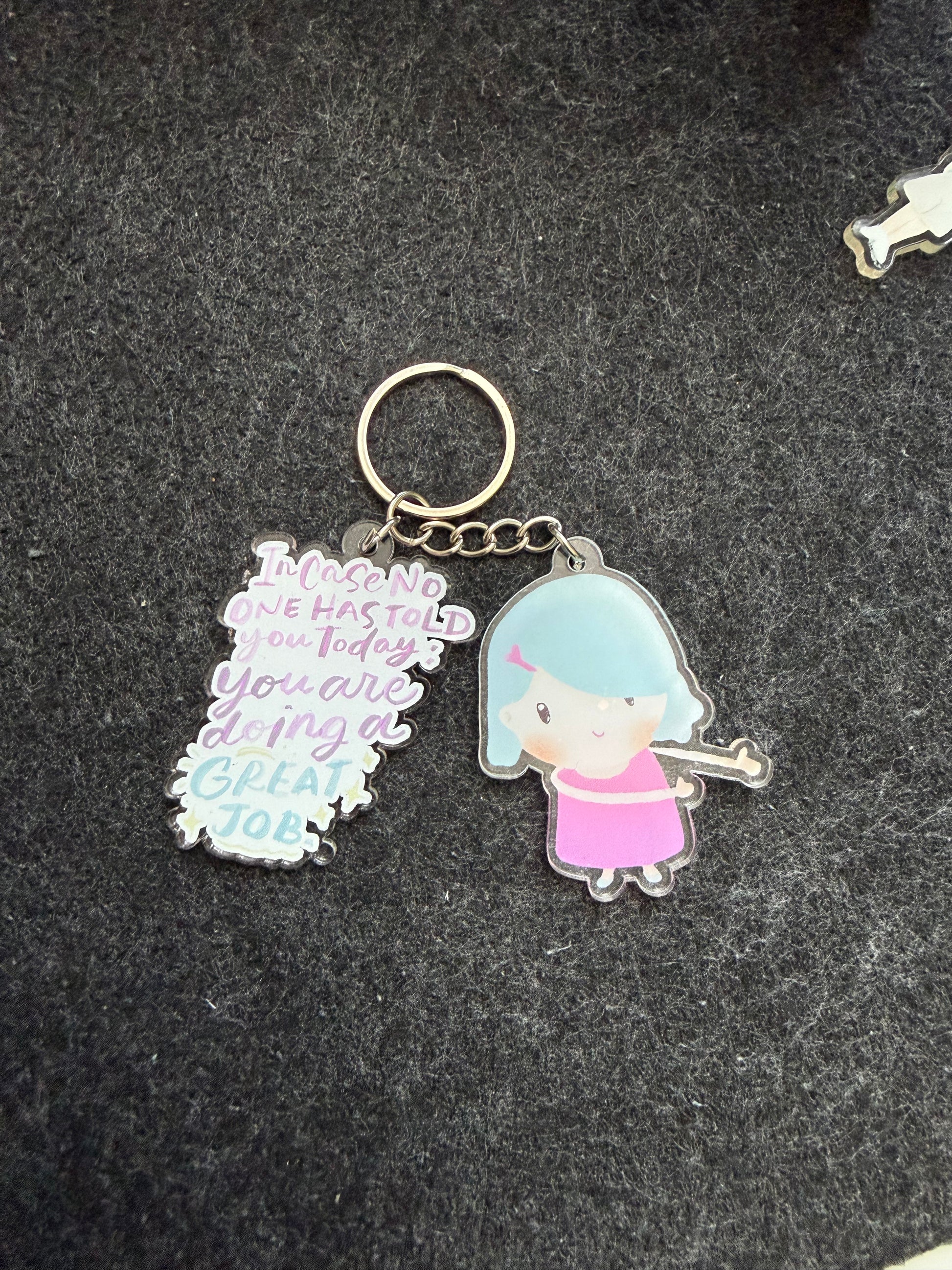 Charm + Keychain