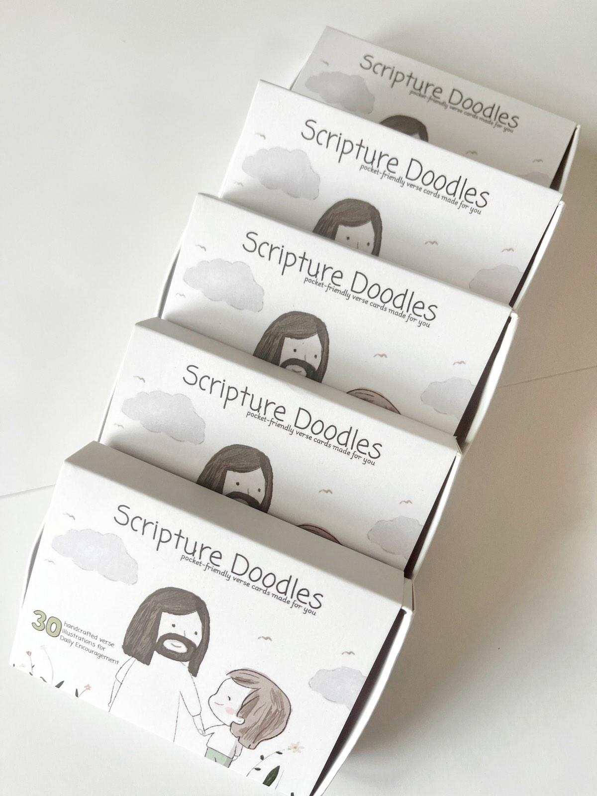 Scripture Doodles (Pocket-friendly Verse Cards)