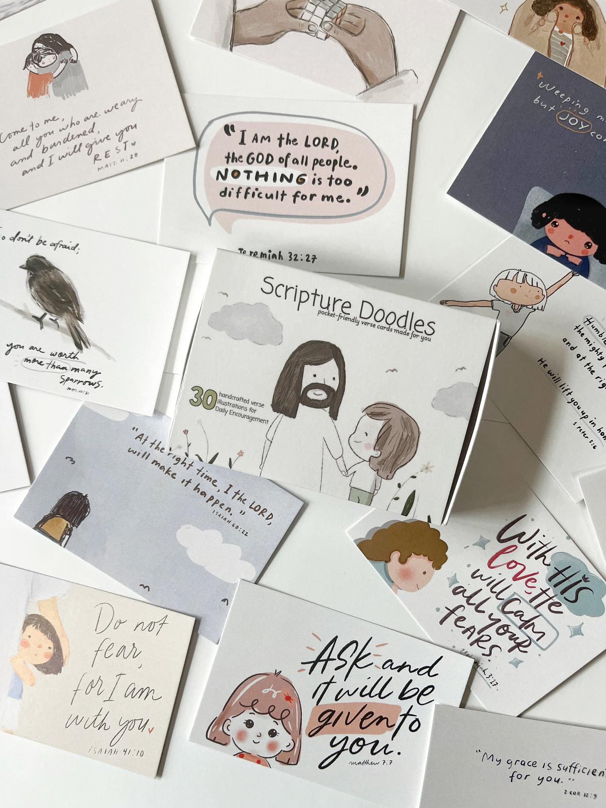Scripture Doodles (Pocket-friendly Verse Cards)