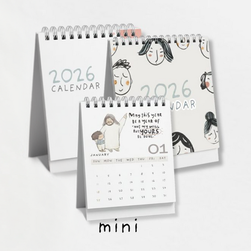 2026 Desk Calendar Mini