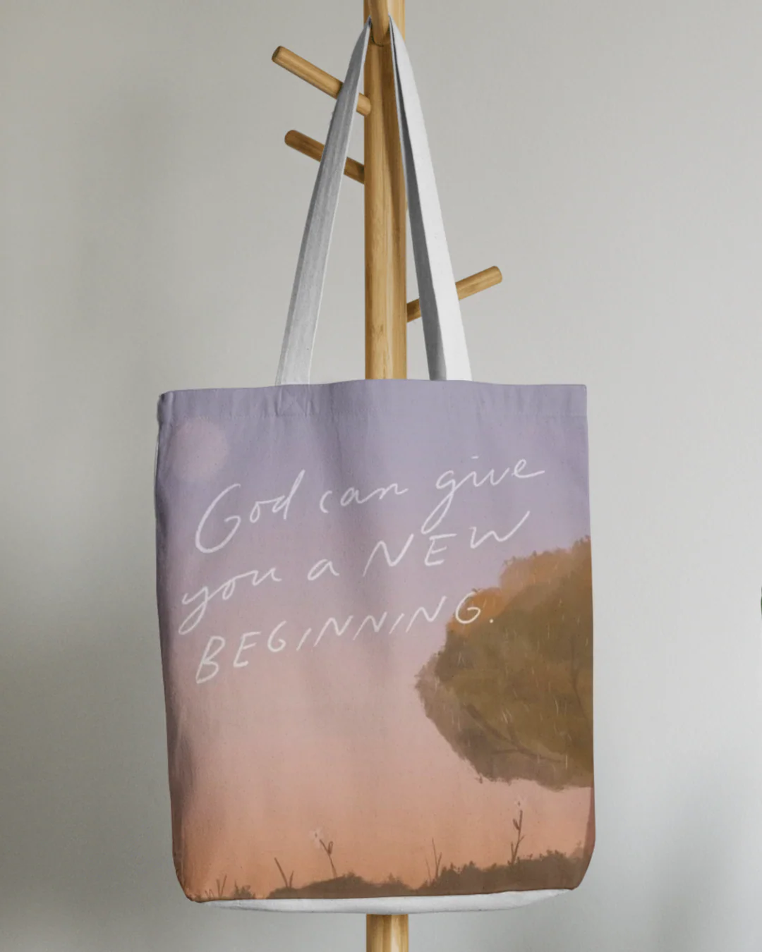 The Letterer Faith-Inspired Tote Bag (10 Designs Available)