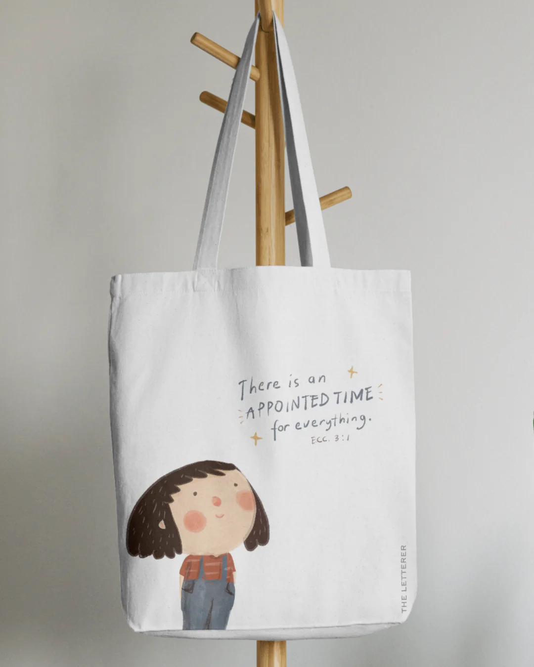 The Letterer Faith-Inspired Tote Bag (10 Designs Available)