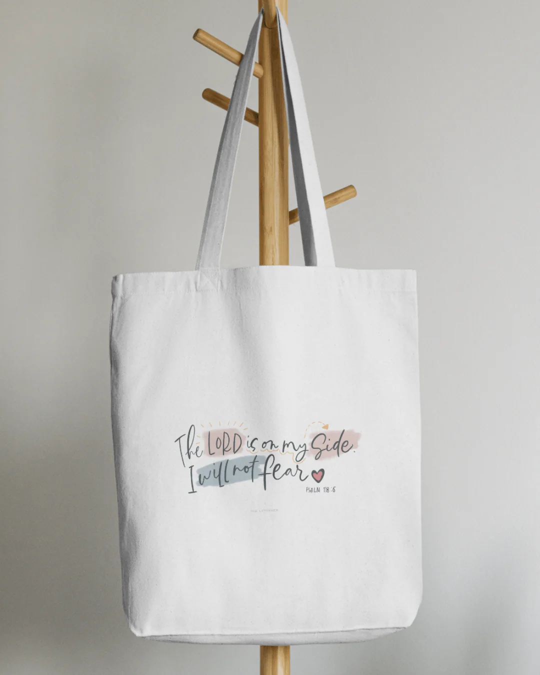 The Letterer Faith-Inspired Tote Bag (10 Designs Available)