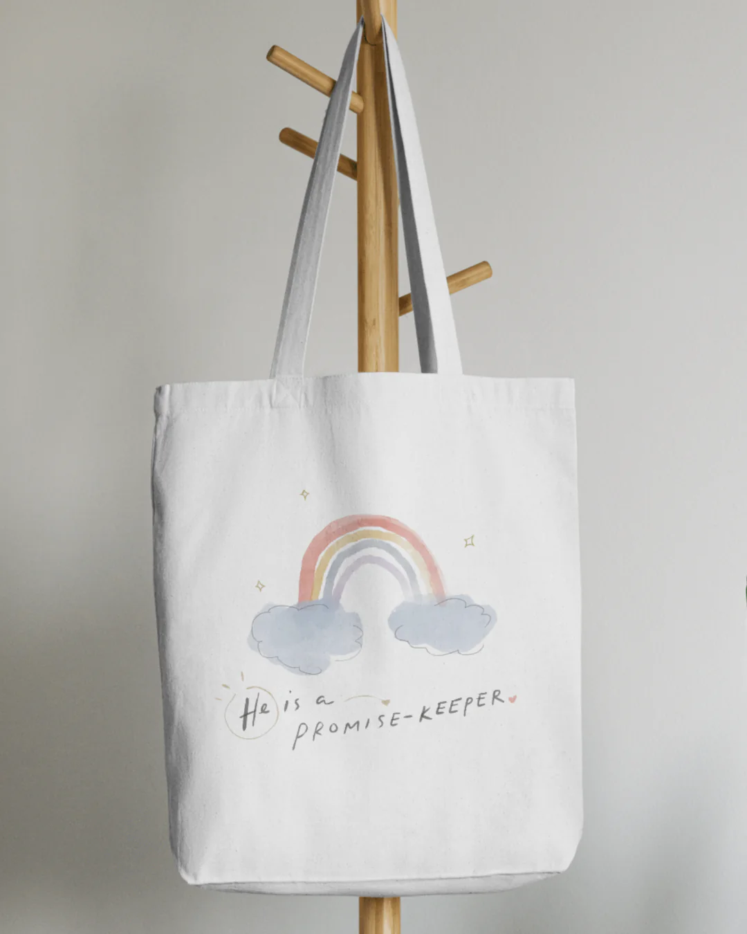 The Letterer Faith-Inspired Tote Bag (10 Designs Available)
