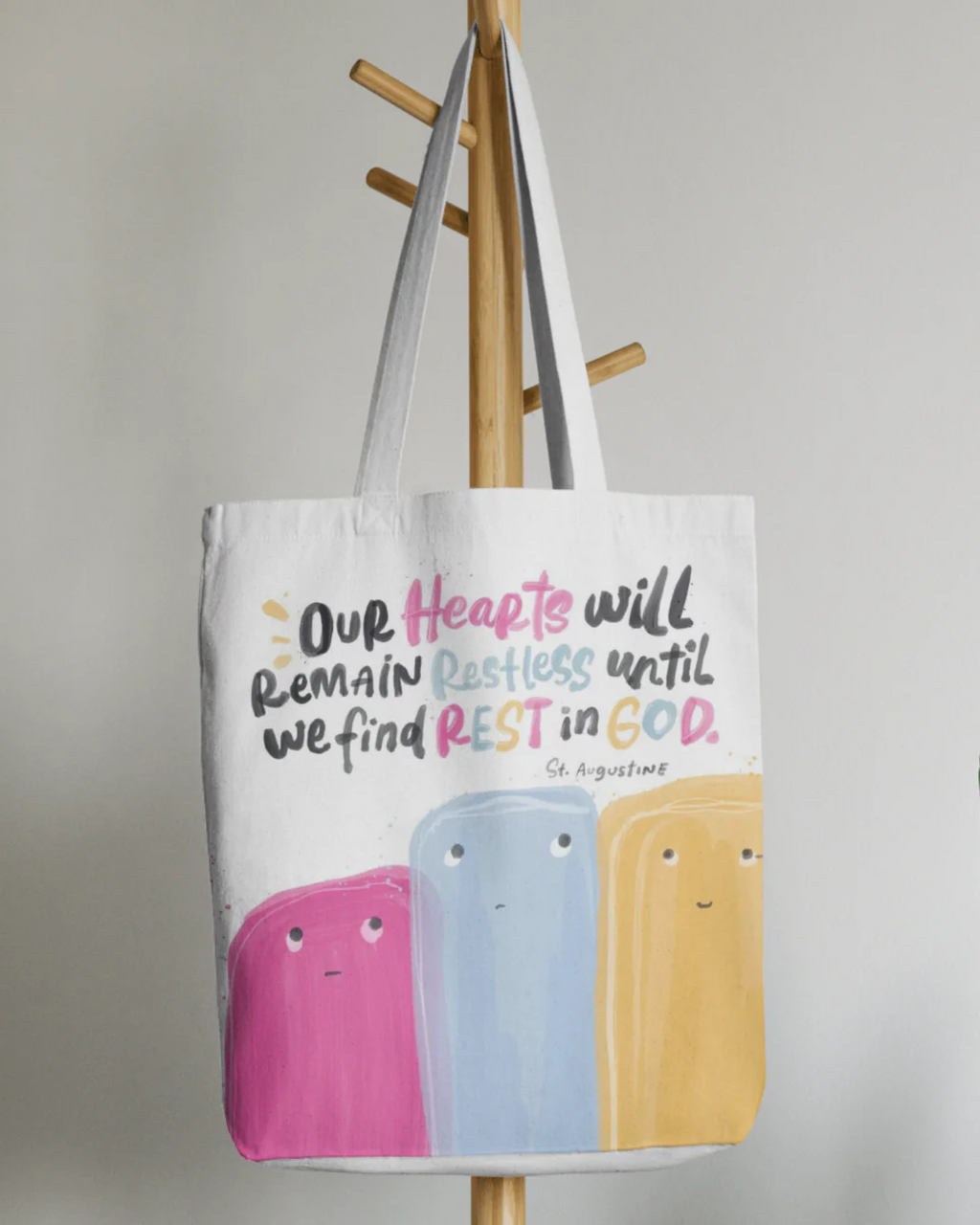 The Letterer Faith-Inspired Tote Bag (10 Designs Available)