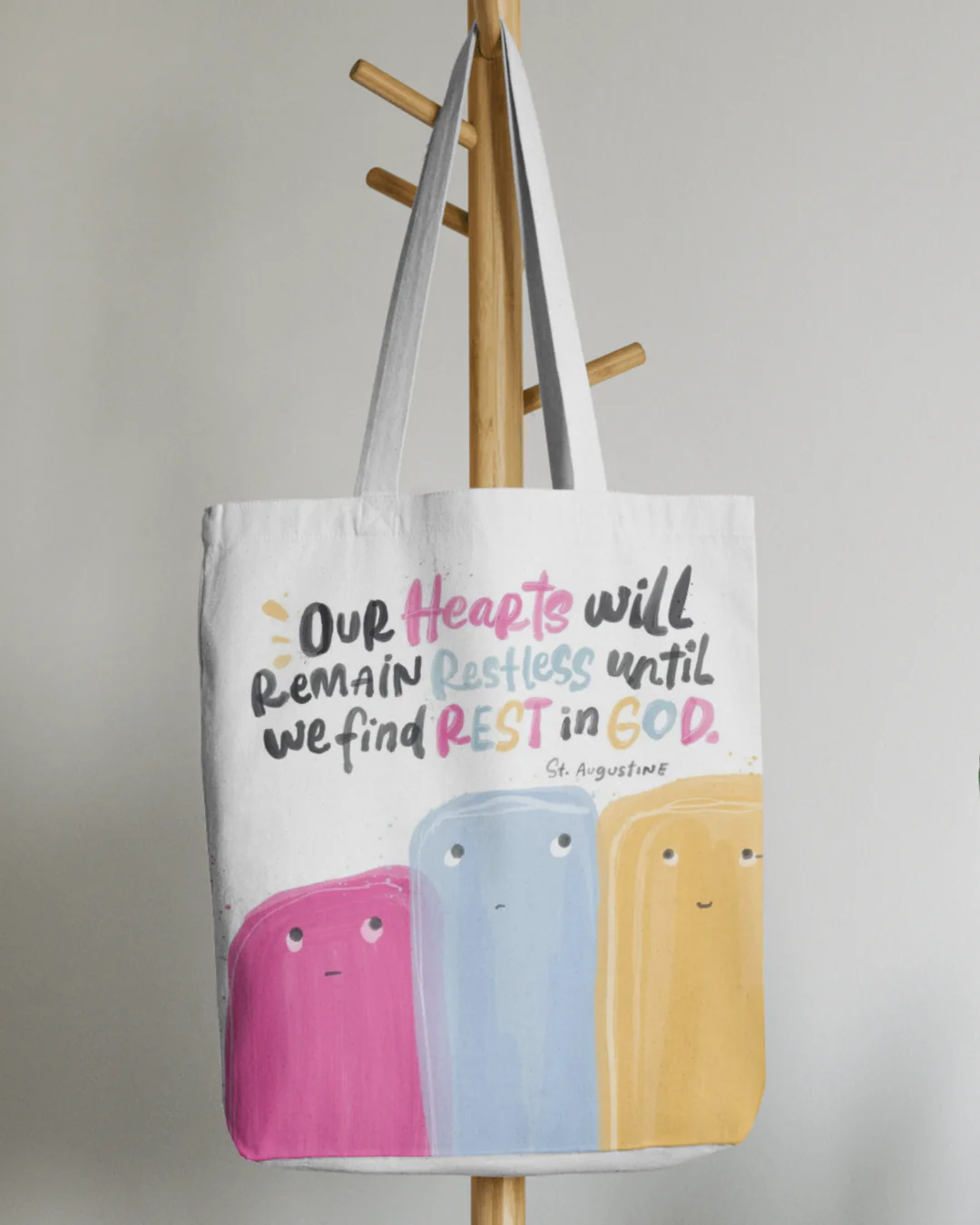 The Letterer Faith-Inspired Tote Bag (10 Designs Available)
