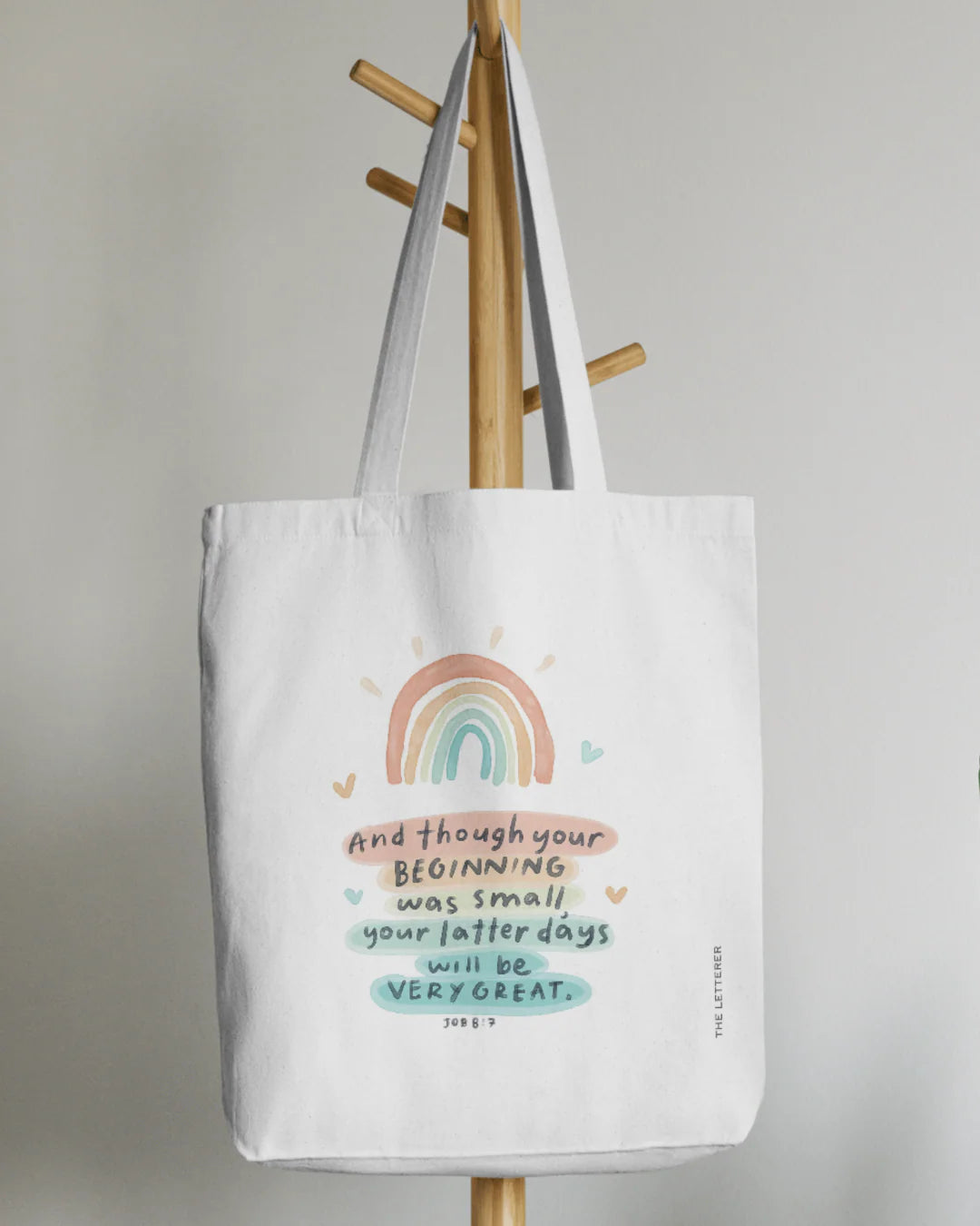 The Letterer Faith-Inspired Tote Bag (10 Designs Available)